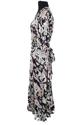 Robe Tara Jarmon Marine en Viscose