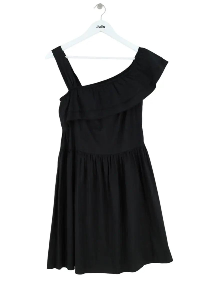 Robe Tara Jarmon Noir en Coton, taille L - Seconde Main