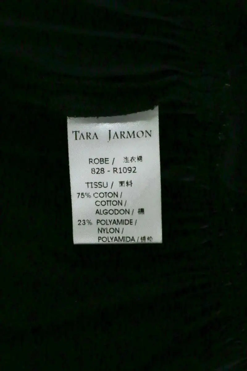Robe Tara Jarmon Noir en Coton