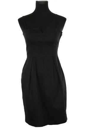 Robe Tara Jarmon Noir en Coton, taille M - Seconde Main
