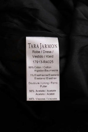 Robe Tara Jarmon Noir en Coton
