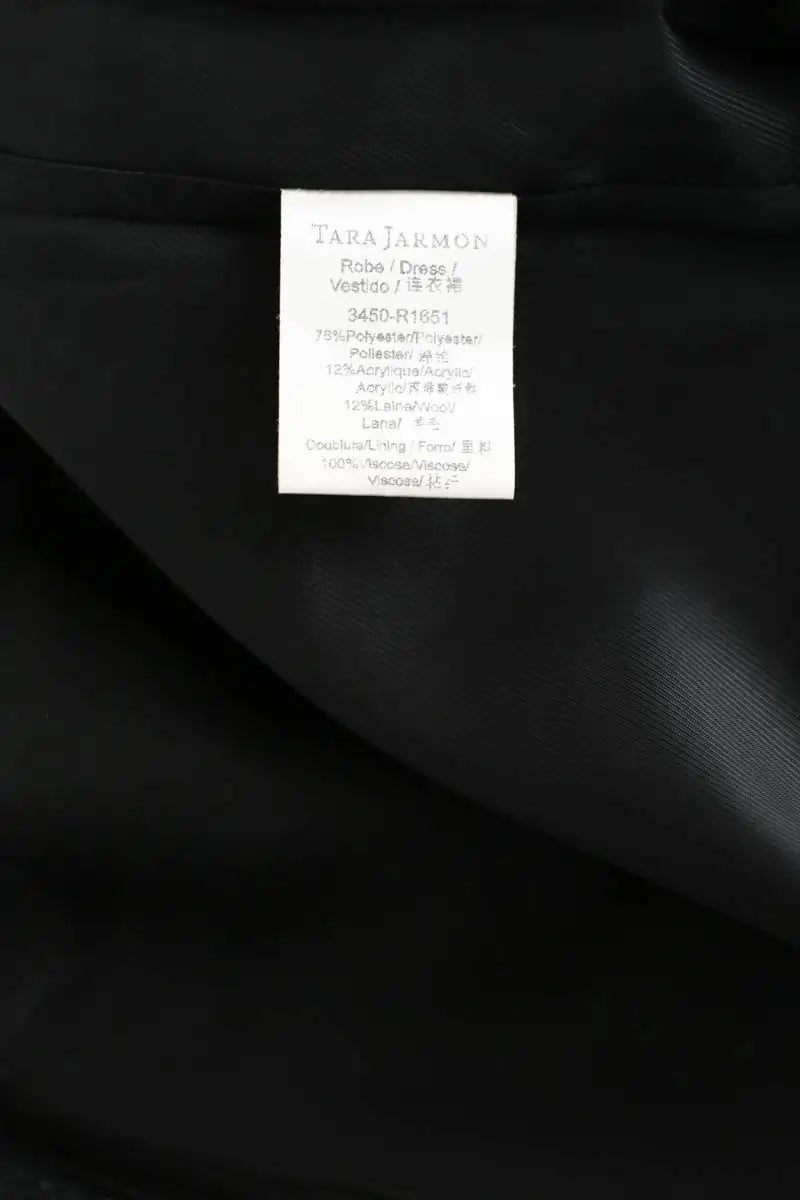 Robe Tara Jarmon Noir en Polyester