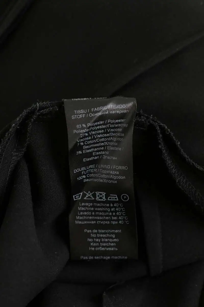 Robe Tara Jarmon Noir en Polyester