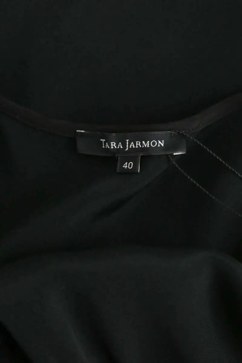 Robe Tara Jarmon Noir en Soie