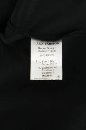 Robe Tara Jarmon Noir en Soie