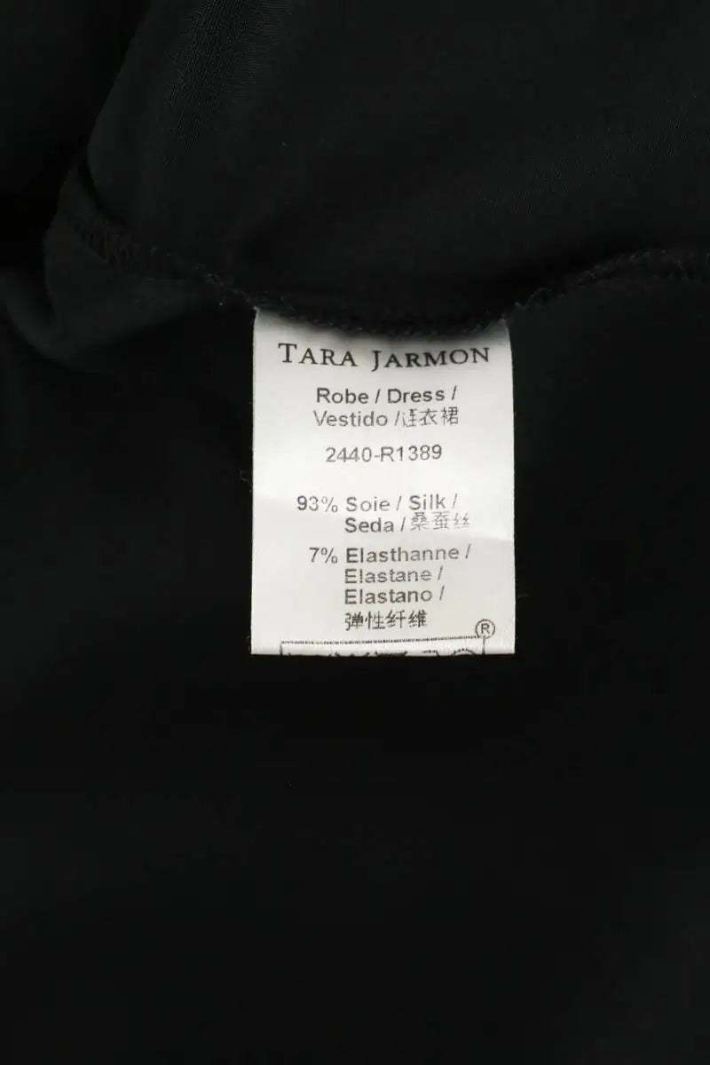Robe Tara Jarmon Noir en Soie