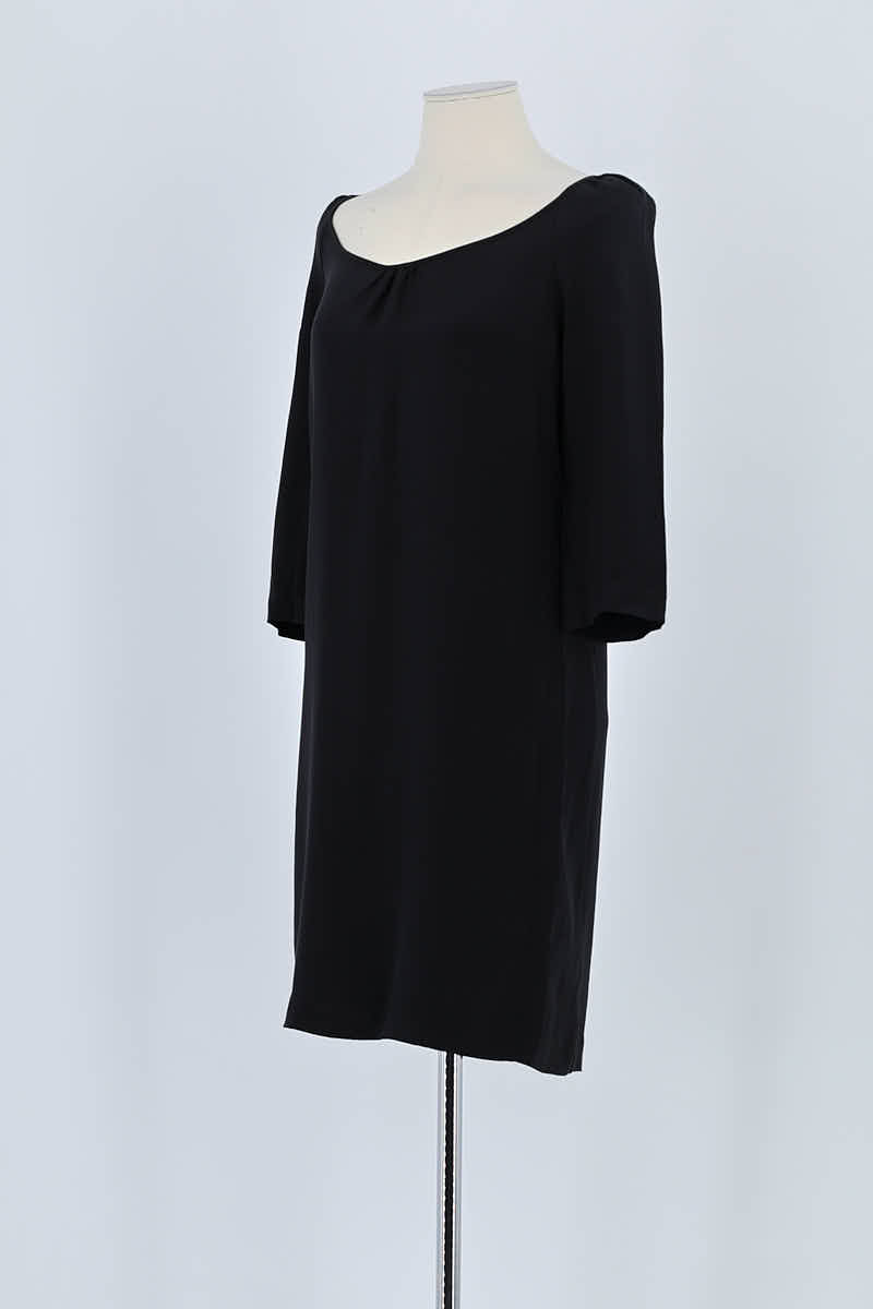 Robe Tara Jarmon Noir en Soie