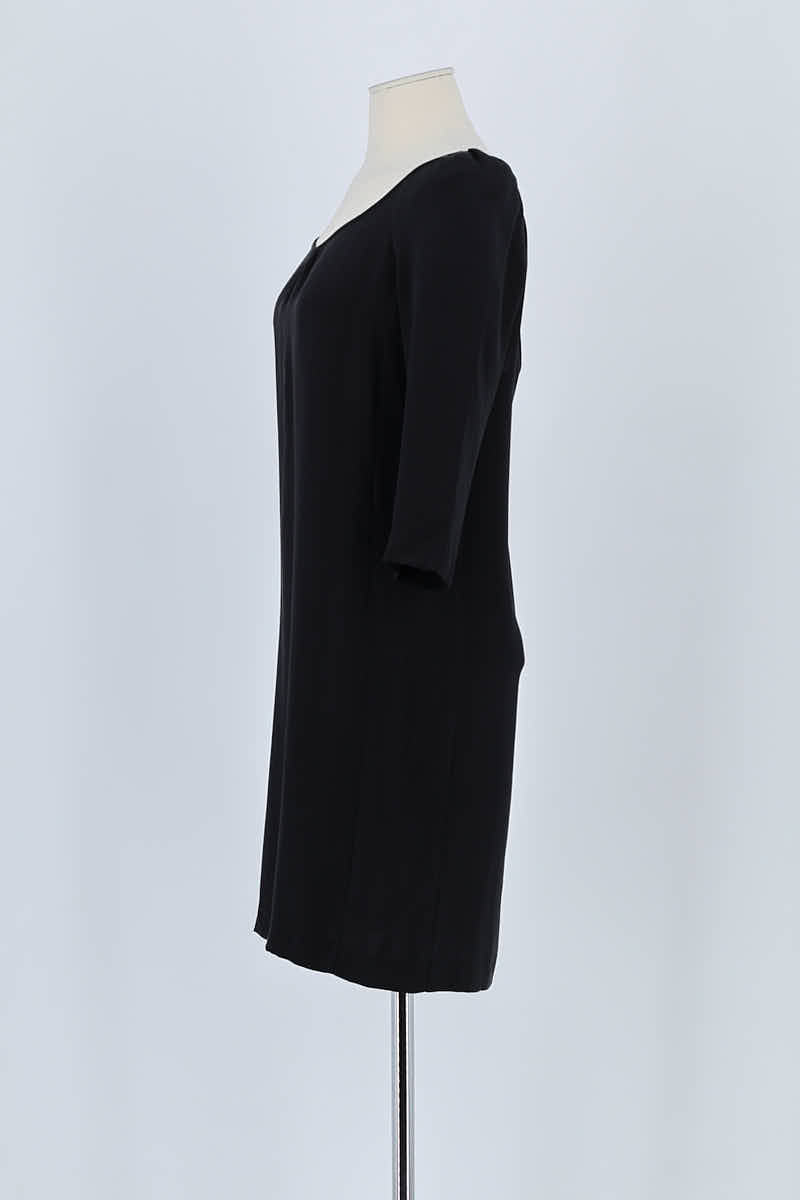 Robe Tara Jarmon Noir en Soie