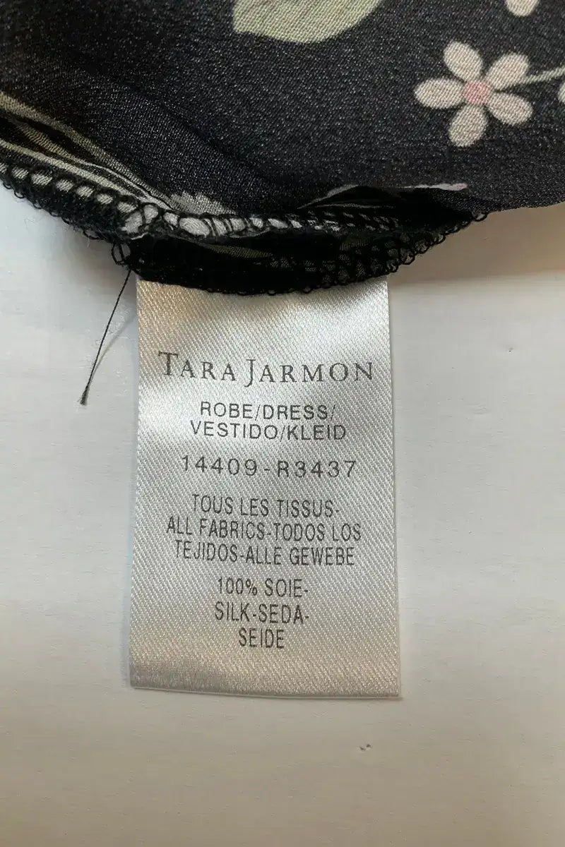 Robe Tara Jarmon Noir en Soie