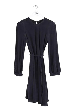 Robe Tara Jarmon Noir en Soie, taille XL - Seconde Main
