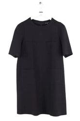 Robe Tara Jarmon Noir en Synthétique, taille L - Seconde Main