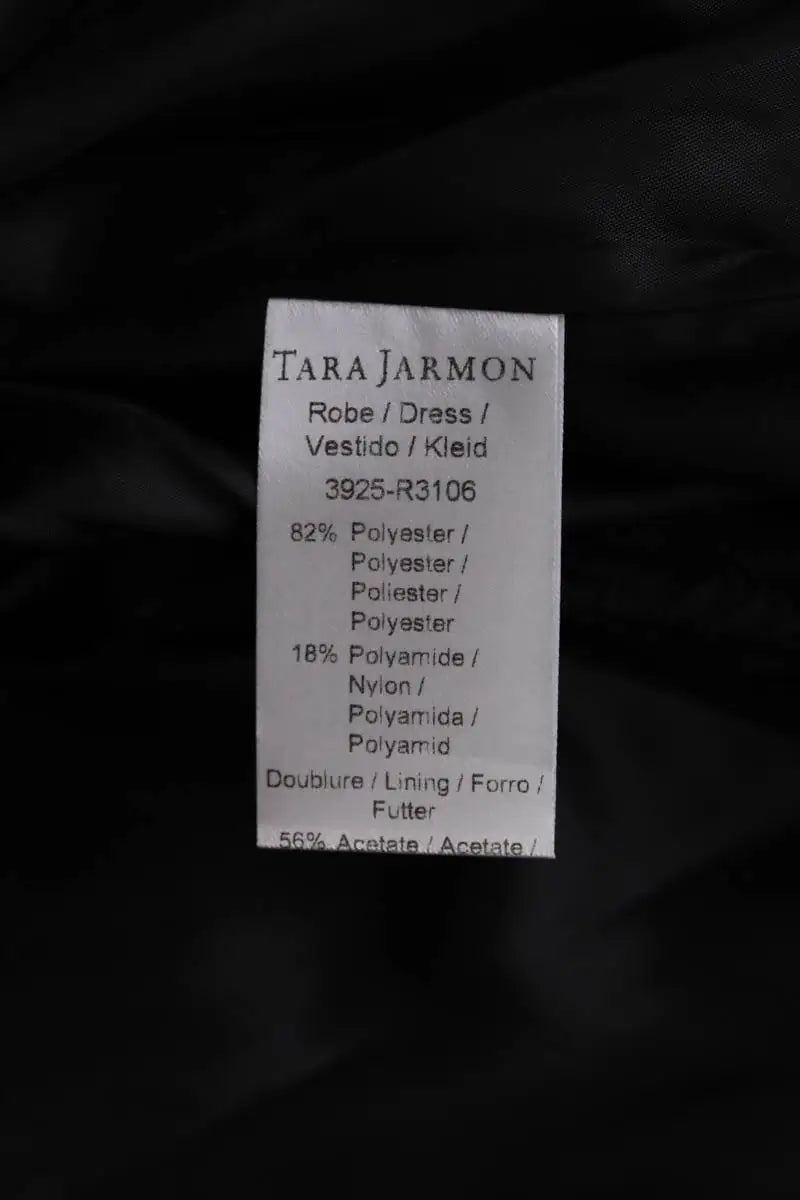Robe Tara Jarmon Noir en Synthétique