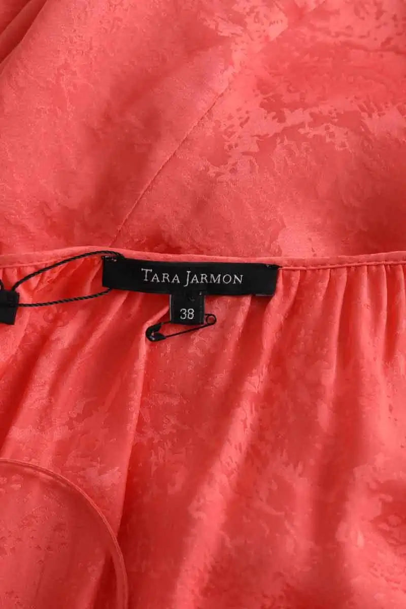 Robe Tara Jarmon Orange en Soie