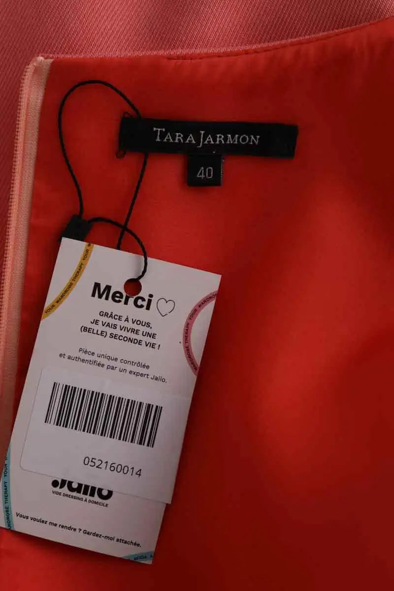 Robe Tara Jarmon Rose en Coton