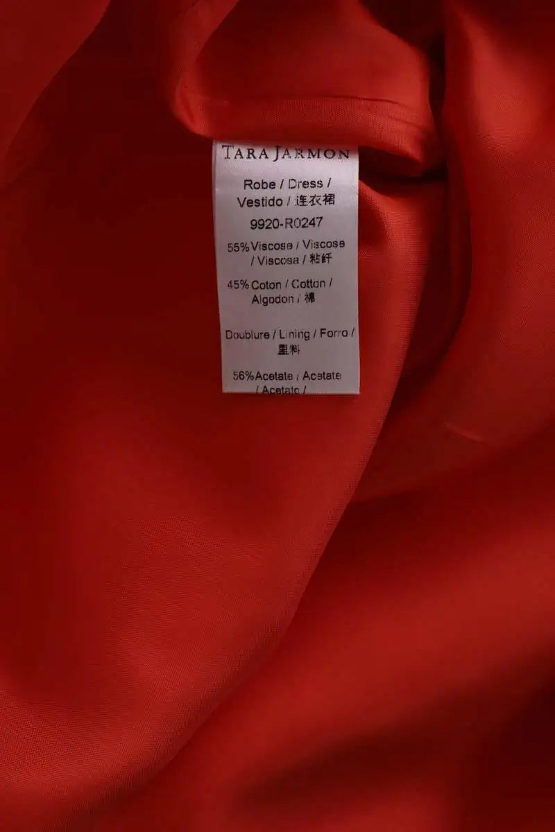 Robe Tara Jarmon Rose en Coton