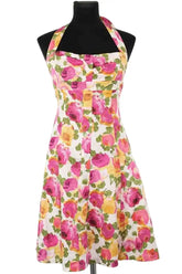Robe Tara Jarmon Rose en Coton, taille M - Seconde Main