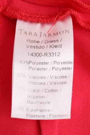 Robe Tara Jarmon Rose en Synthétique