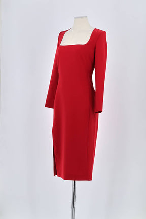 Robe Tara Jarmon Rouge en Polyester