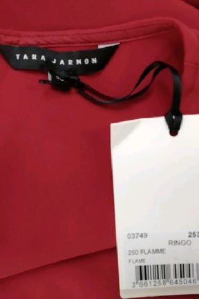 Robe Tara Jarmon Rouge en Polyester
