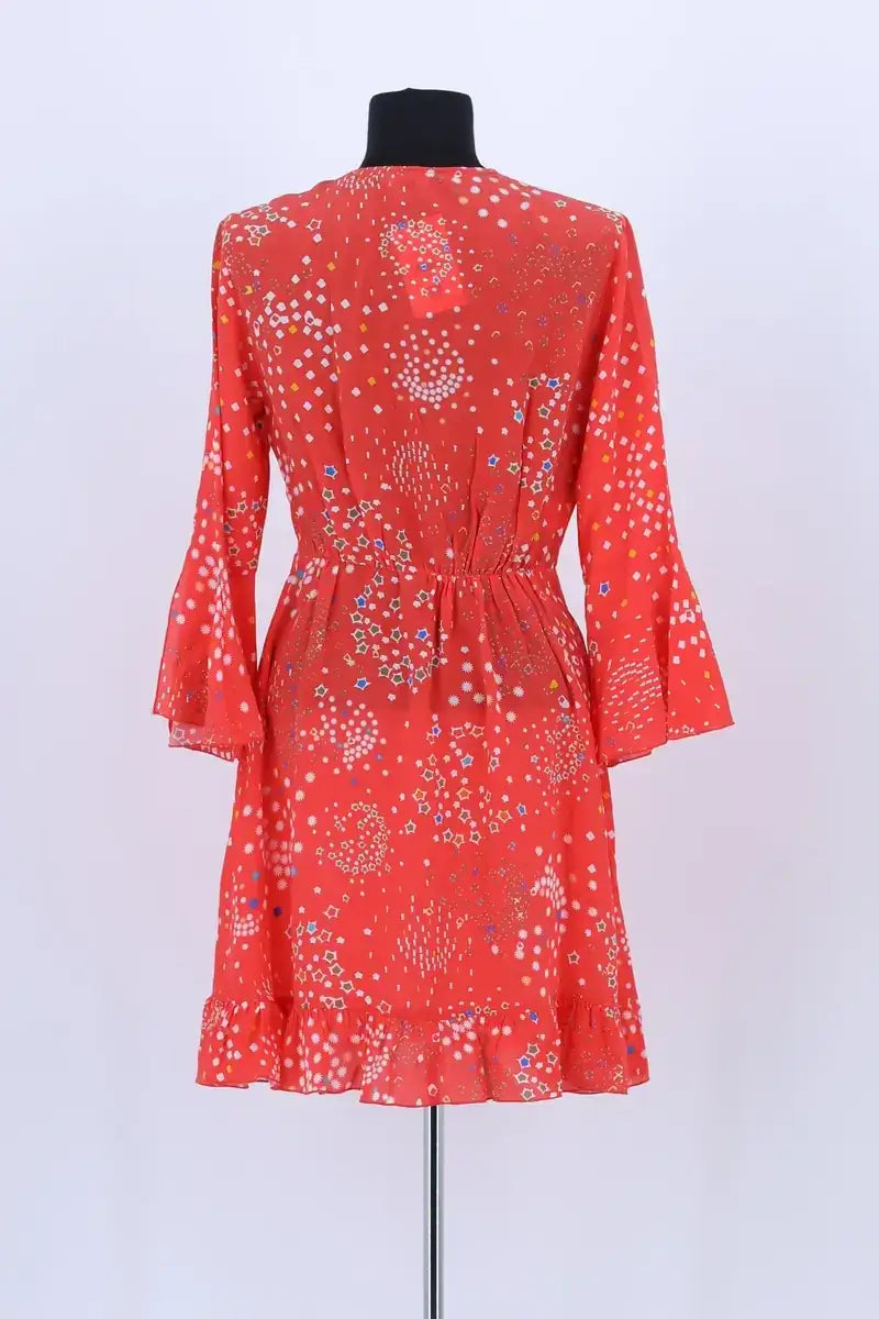 Robe Tara Jarmon Rouge en Soie