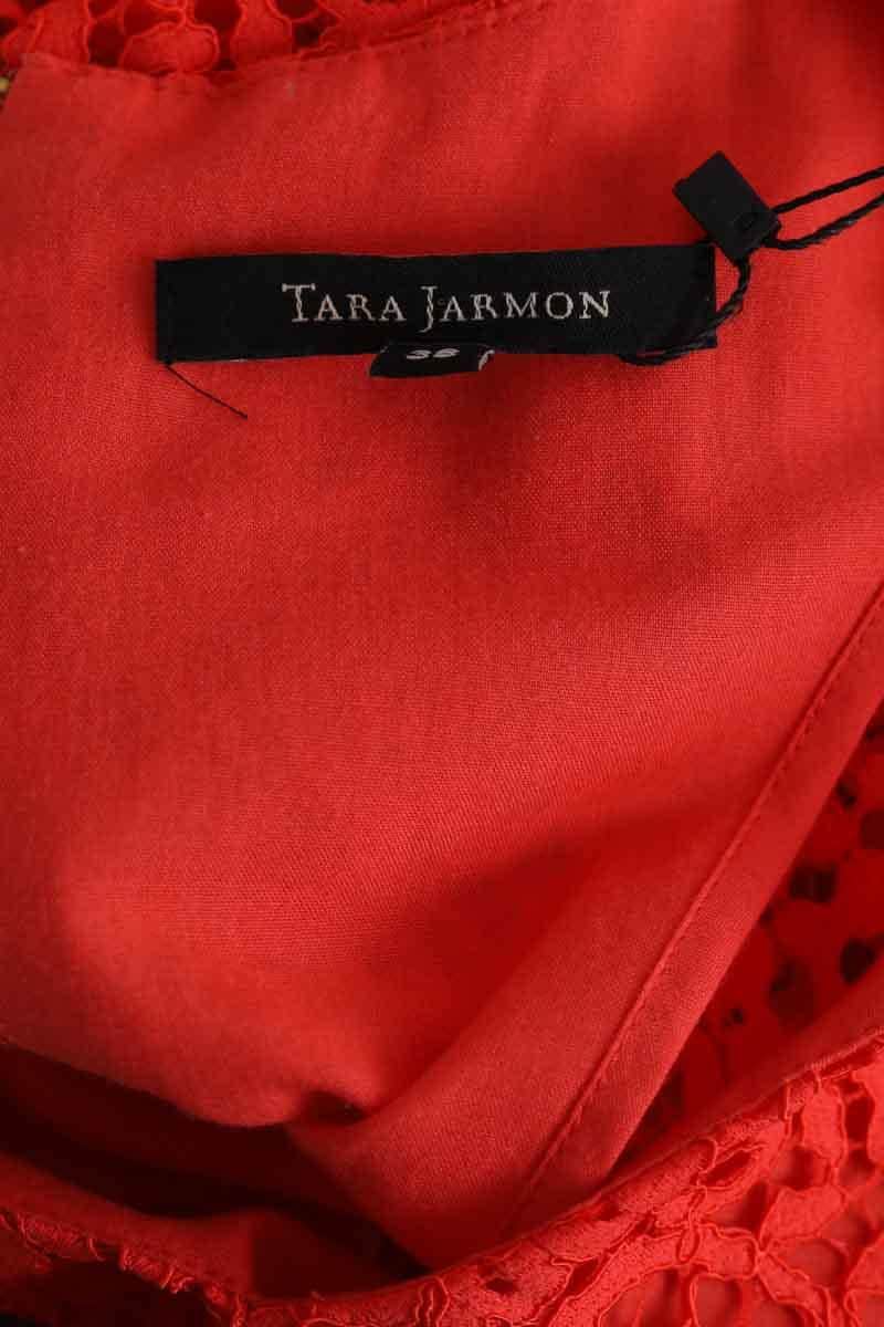 Robe Tara Jarmon Rouge en Synthétique