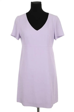 Robe Tara Jarmon Violet en Coton, taille L - Seconde Main