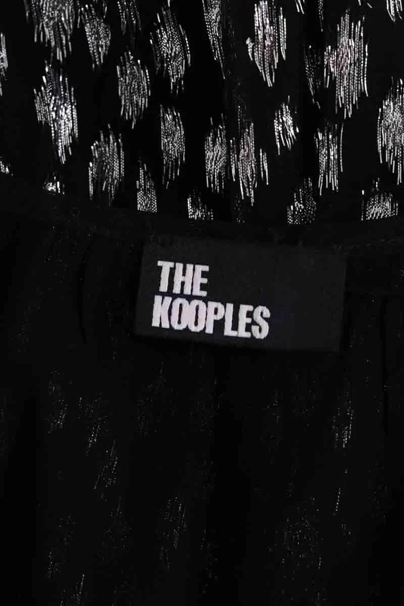Robe The Kooples Argent en Synthétique
