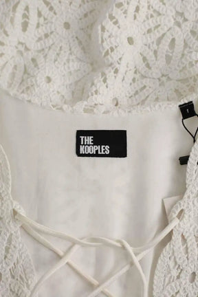 Robe The Kooples Blanc en Coton