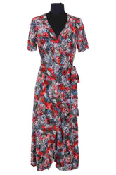 Robe The Kooples Bleu en Soie, taille M - Seconde Main