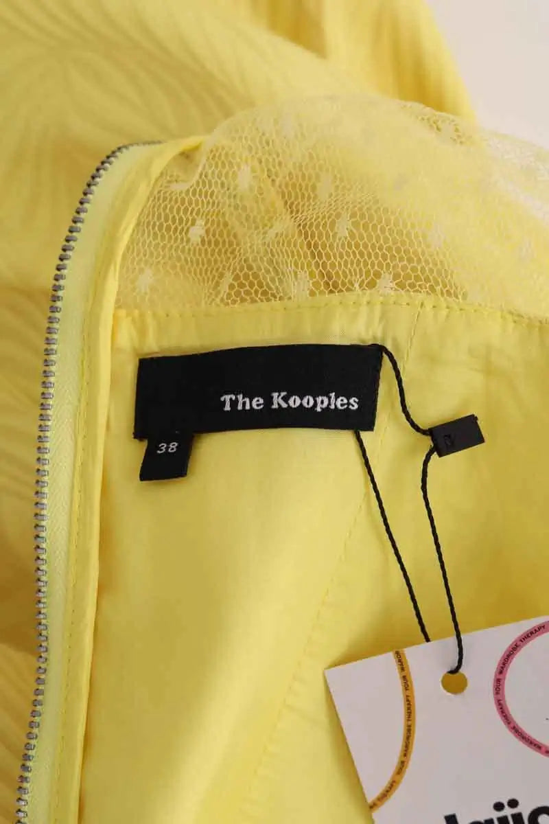 Robe The Kooples Jaune en Synthétique