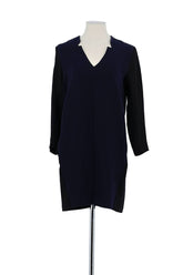 Robe The Kooples Marine en Polyester, taille S - Seconde Main