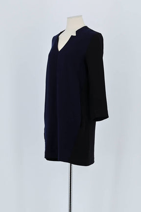 Robe The Kooples Marine en Polyester
