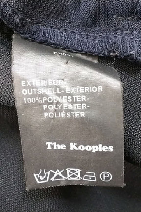 Robe The Kooples Marine en Polyester