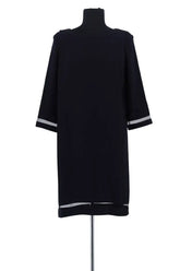 Robe The Kooples Marine en Synthétique, taille M - Seconde Main