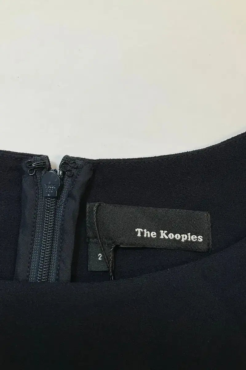 Robe The Kooples Marine en Synthétique