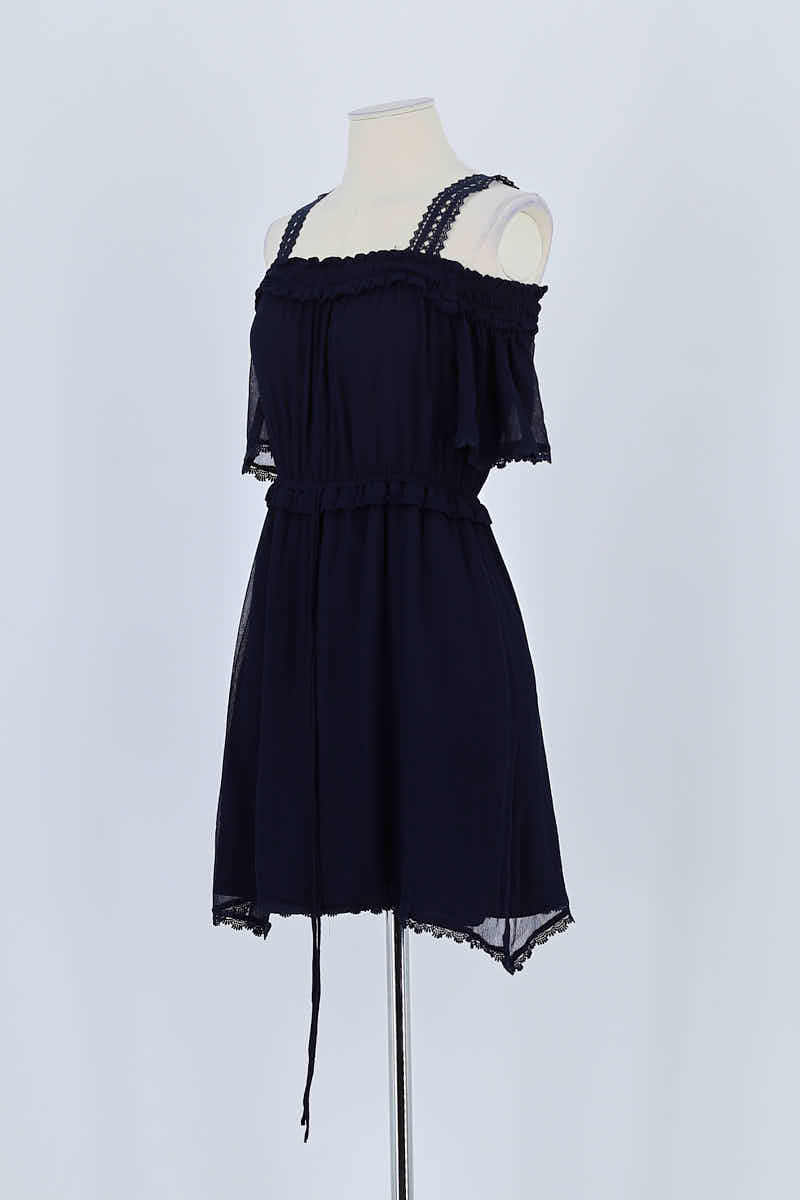 Robe The Kooples Marine en Synthétique