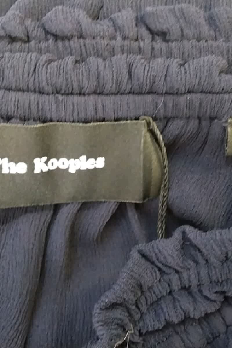 Robe The Kooples Marine en Synthétique