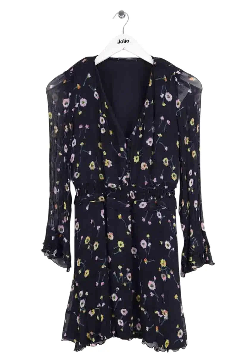 Robe The Kooples Marine en Viscose, taille S - Seconde Main