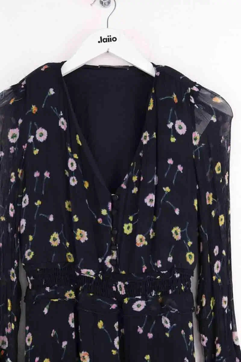 Robe The Kooples Marine en Viscose