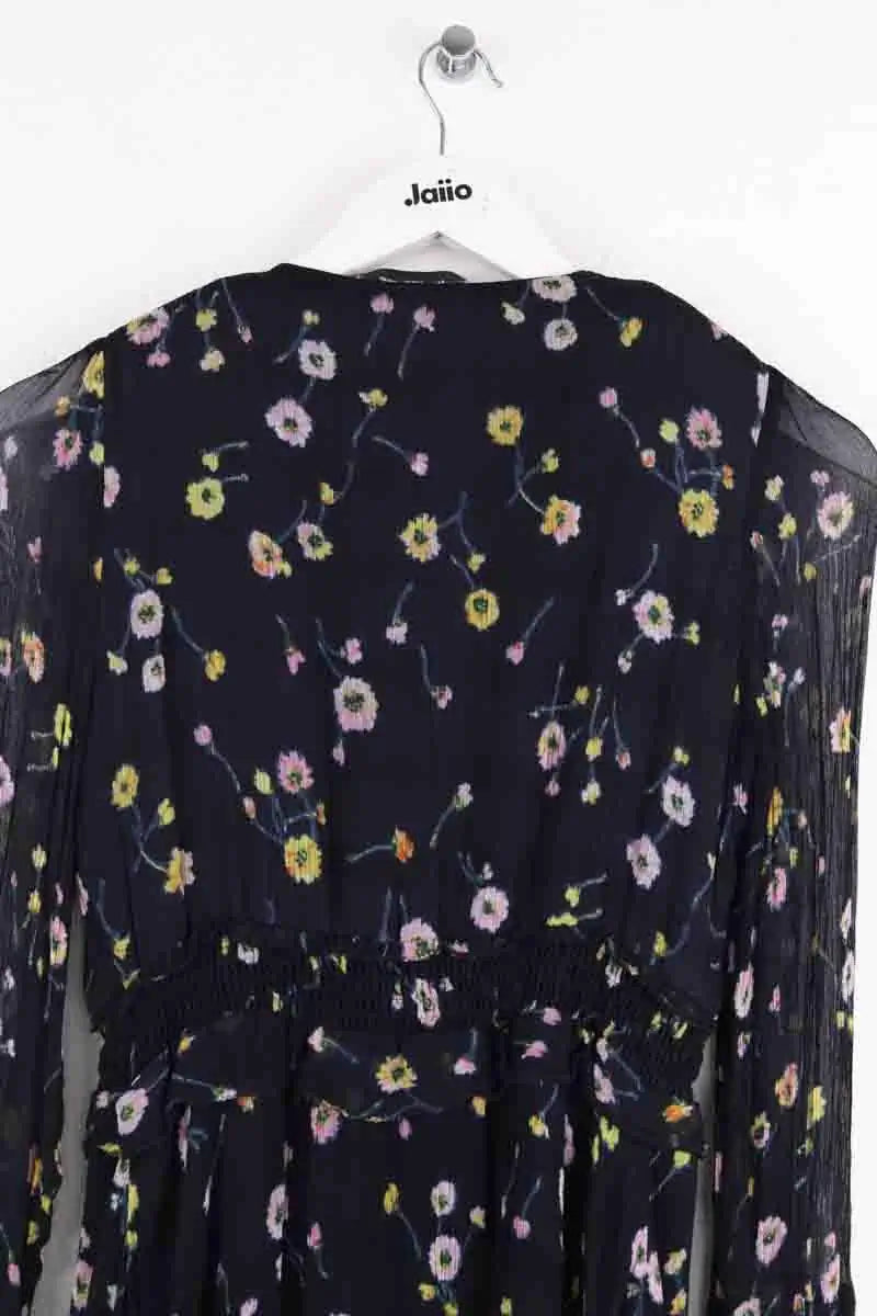 Robe The Kooples Marine en Viscose