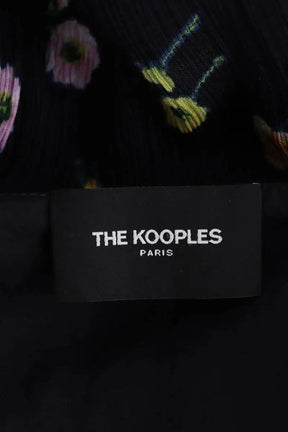Robe The Kooples Marine en Viscose