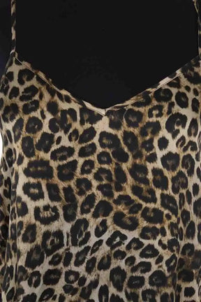 Robe The Kooples Marron en Soie