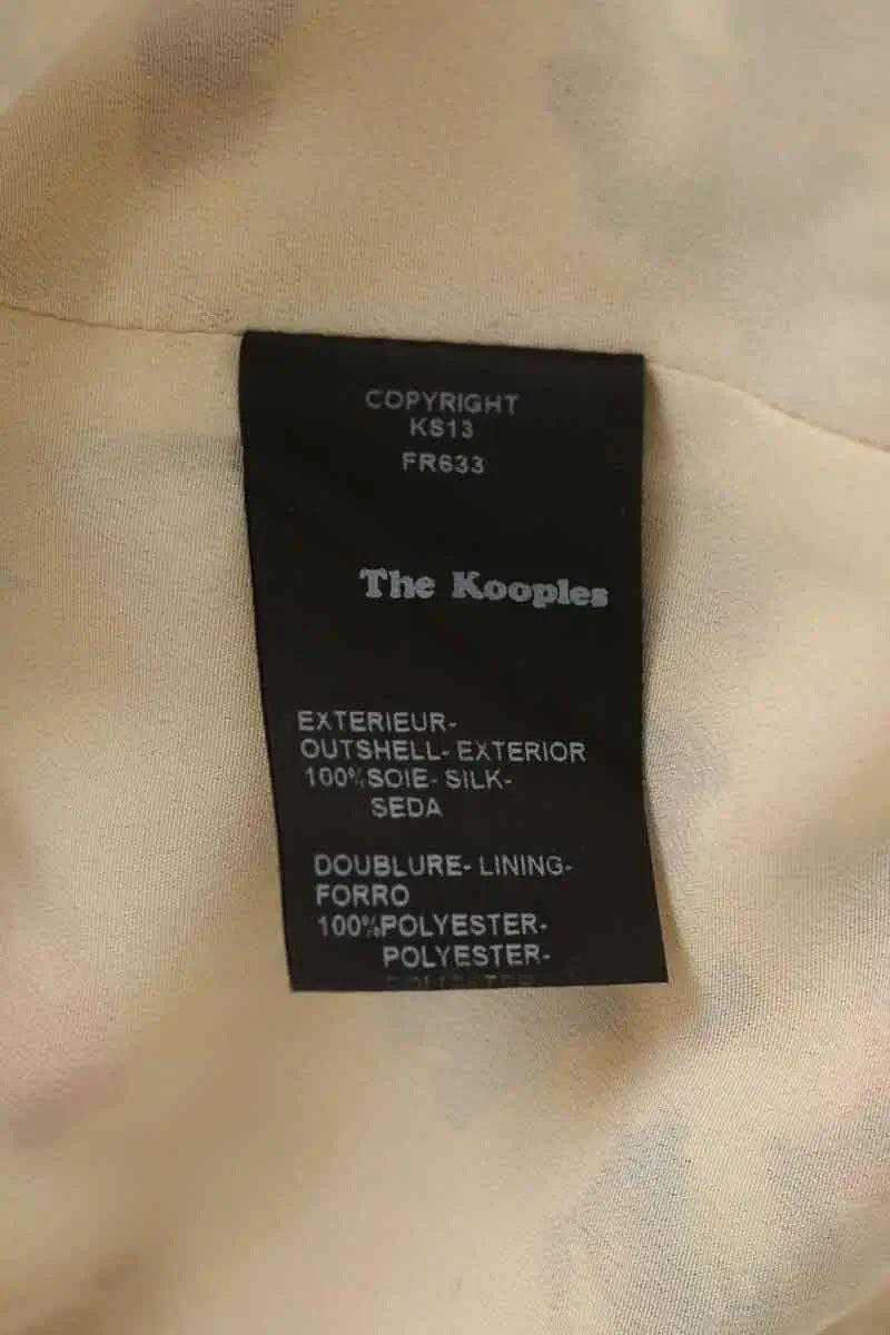 Robe The Kooples Multicolore en Soie