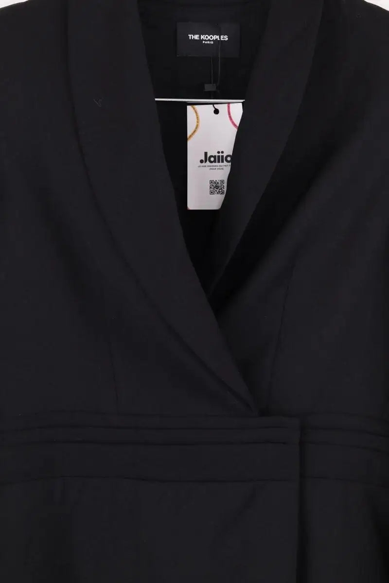 Robe The Kooples Noir en Laine