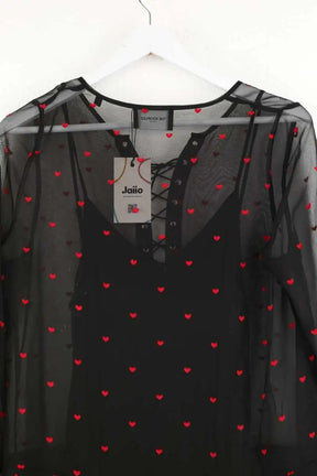 Robe The Kooples Noir en Polyester