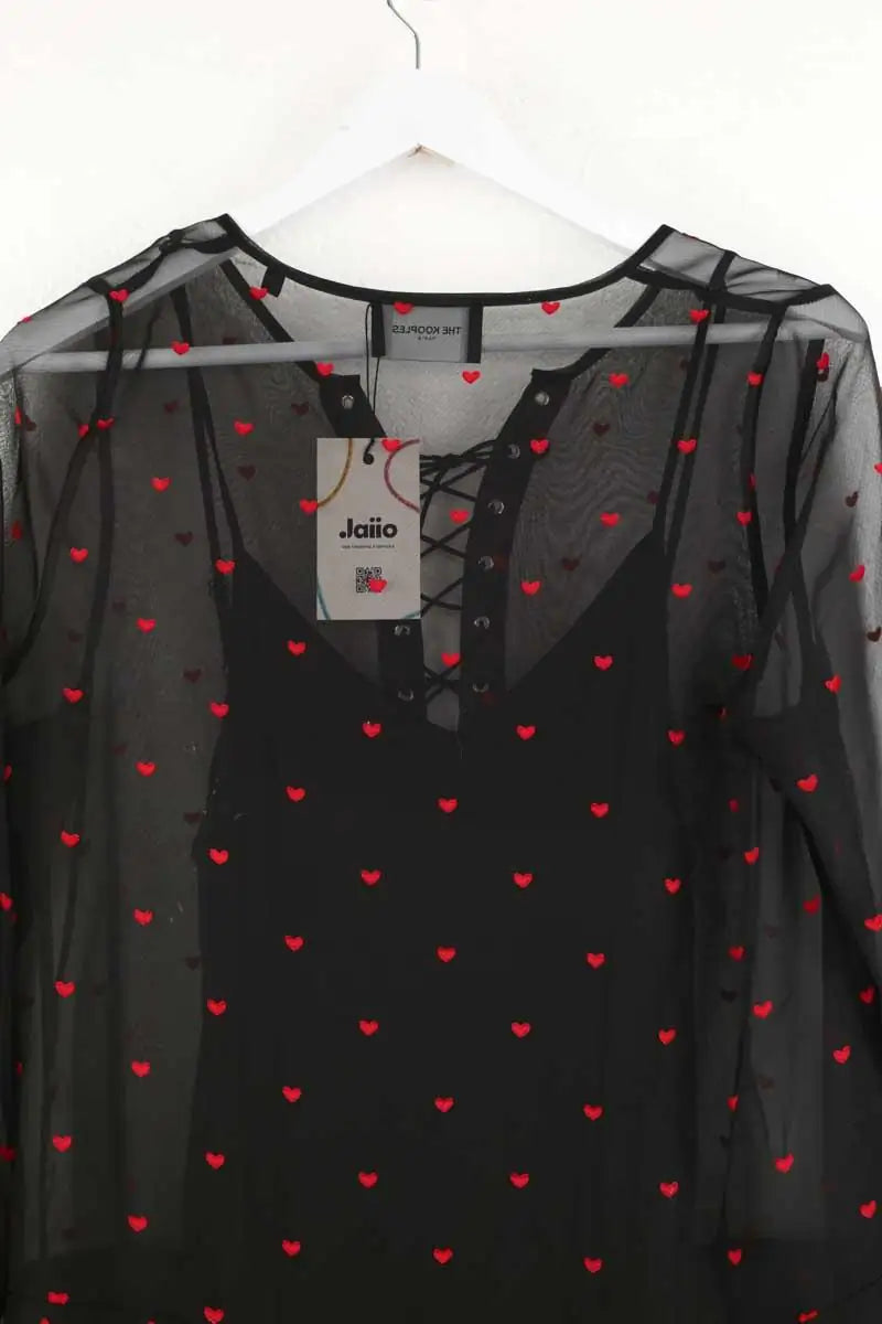 Robe The Kooples Noir en Polyester