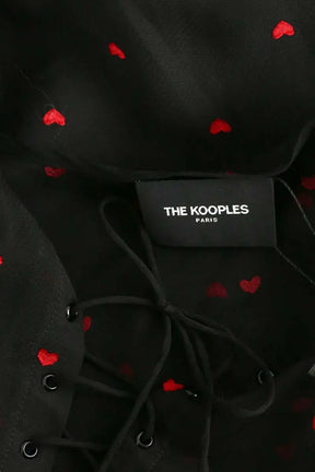 Robe The Kooples Noir en Polyester