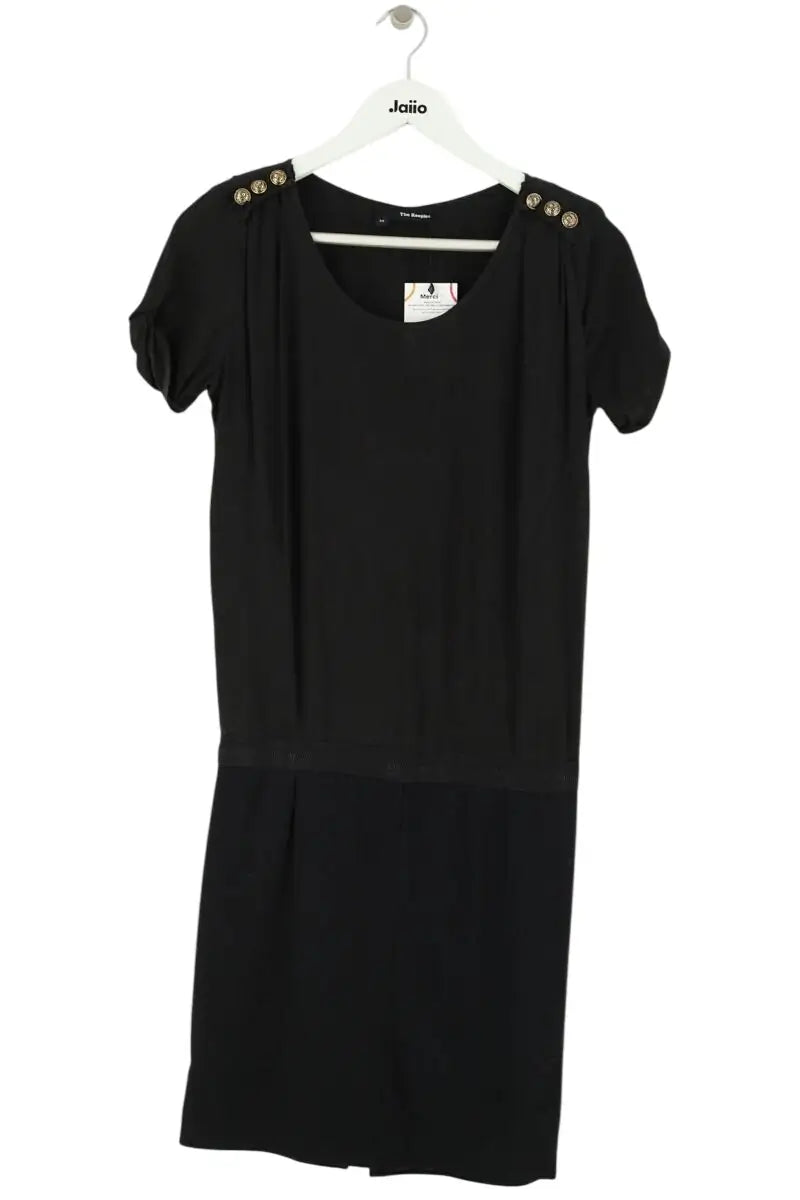 Robe The Kooples Noir en Soie, taille S - Seconde Main