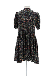 Robe The Kooples Noir en Soie, taille XS - Seconde Main