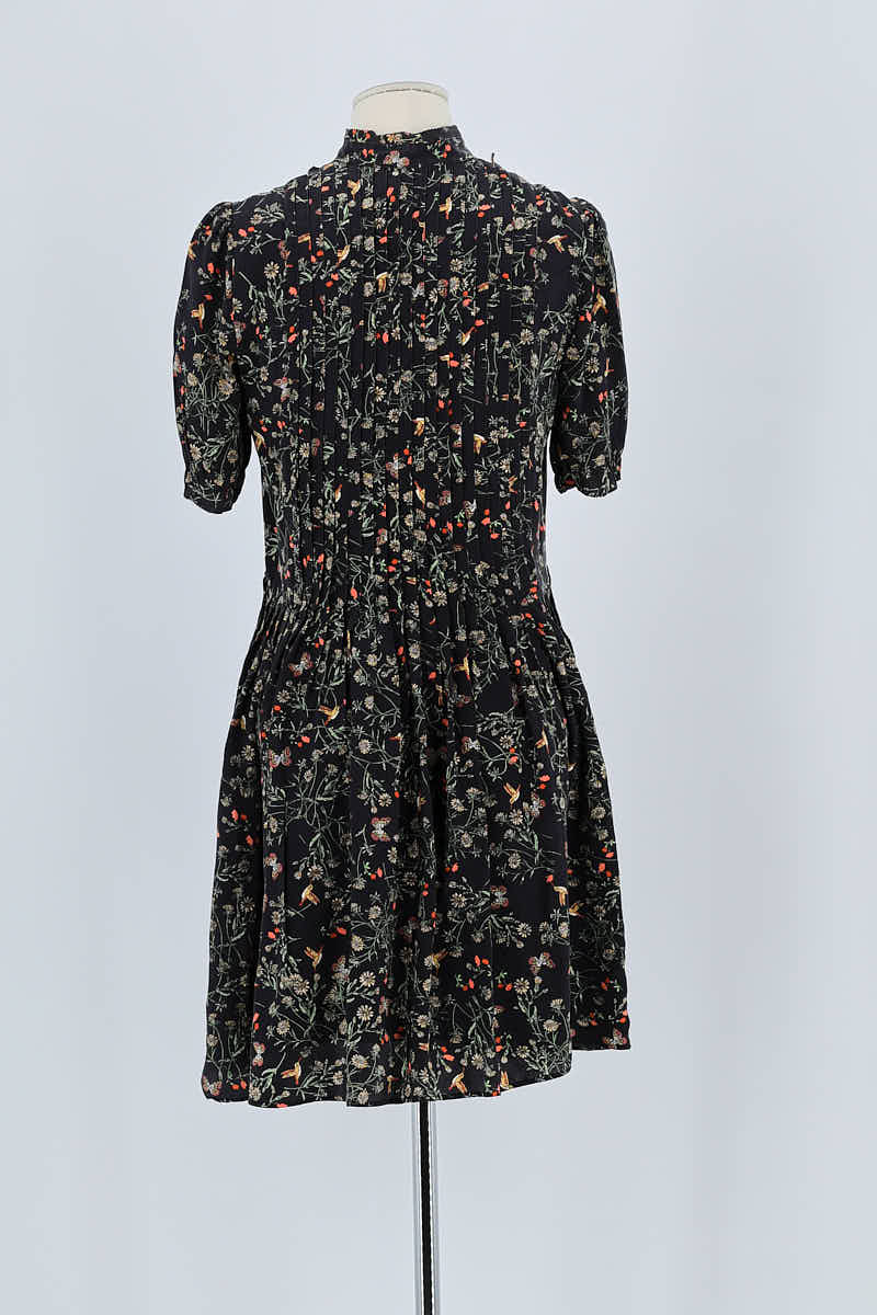Robe The Kooples Noir en Soie